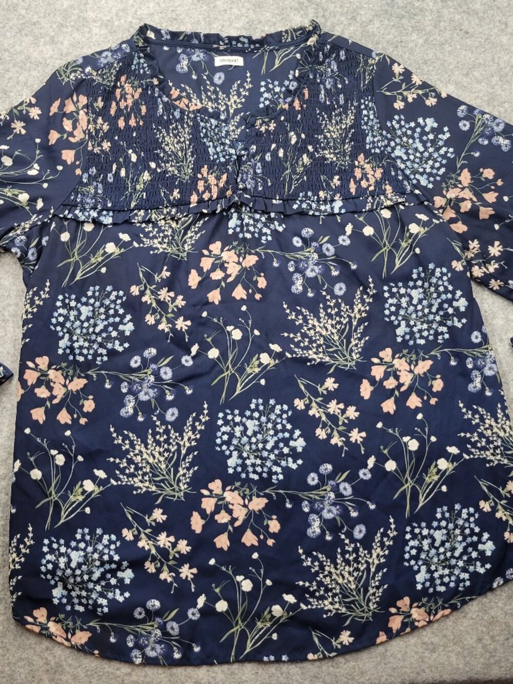 Westport womens blouse size 2x Multicolored Good condition